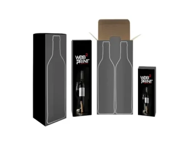 Διαφημιστικό Κουτί Φιάλης Οίνου Οινοκιβώτια
