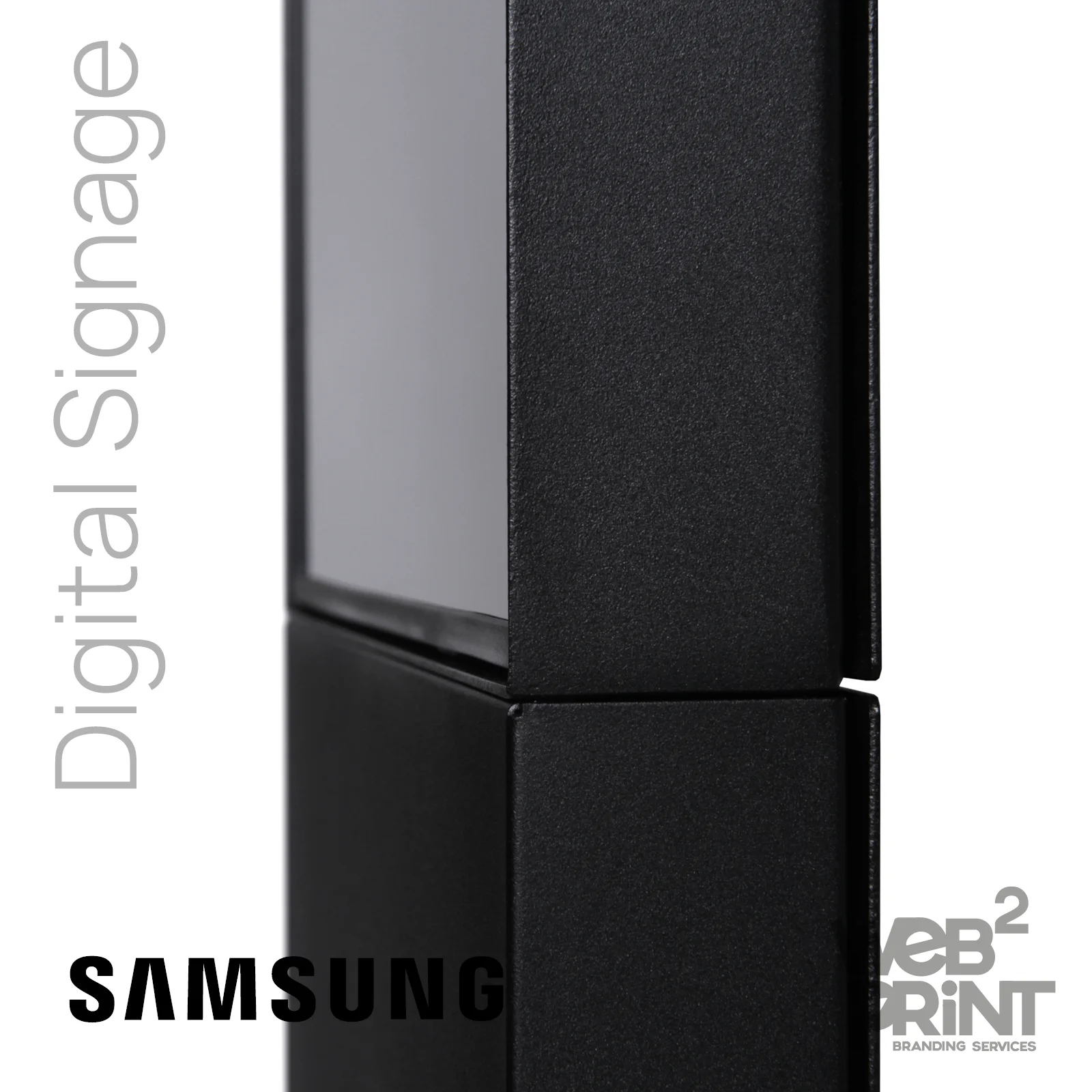 Διαφημιστική Οθόνη Samsung Digital Signage Μαύρη Web2Print7 Διαφημιστική Οθόνη Samsung Digital Signage Μαύρη Web2Print