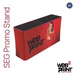 SEG Promo Stand Ορθογώνιο Προωθητικό Τραπέζι Ύφασμα