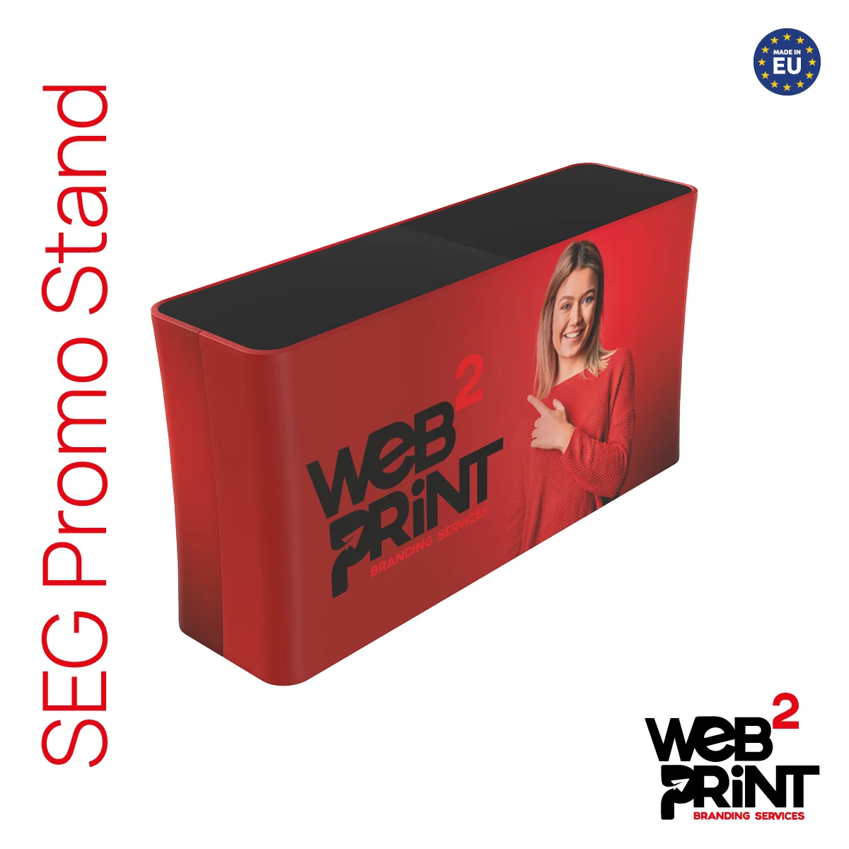 SEG Promo Stand Ορθογώνιο Προωθητικό Τραπέζι Ύφασμα SEG Promo Stand Ορθογώνιο Προωθητικό Τραπέζι Ύφασμα